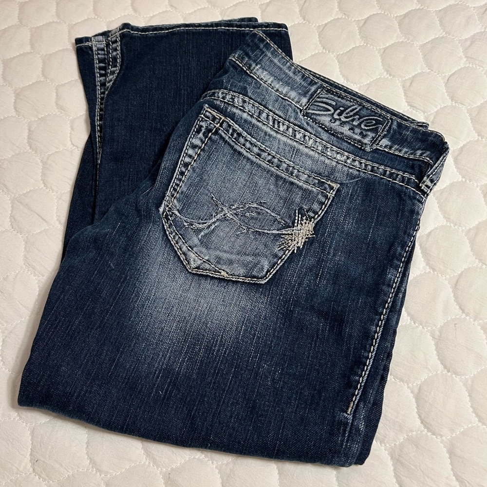 Cropped Silver Jeans Sz 29~EUC
